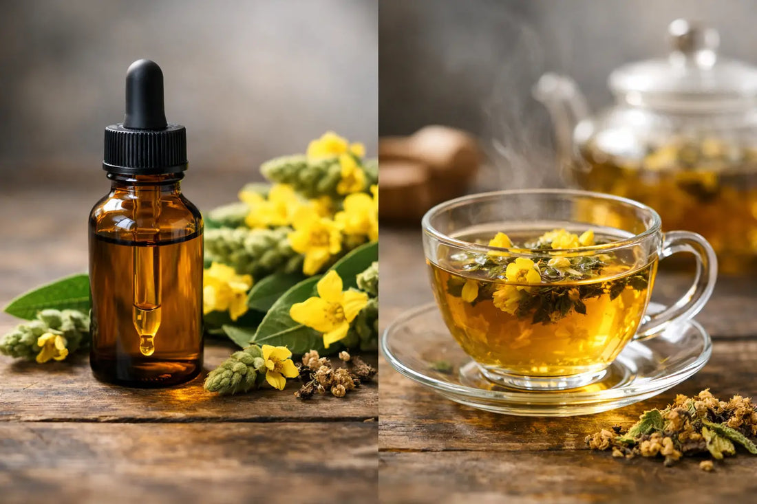 Mullein Drops vs Tea: Which Works Better?