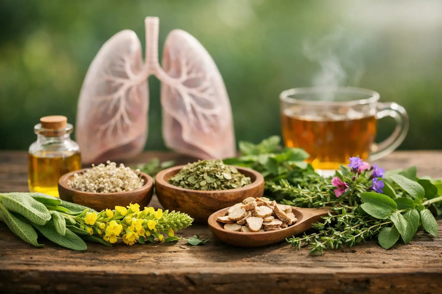 A Guide to Plant Based Lung Herbs