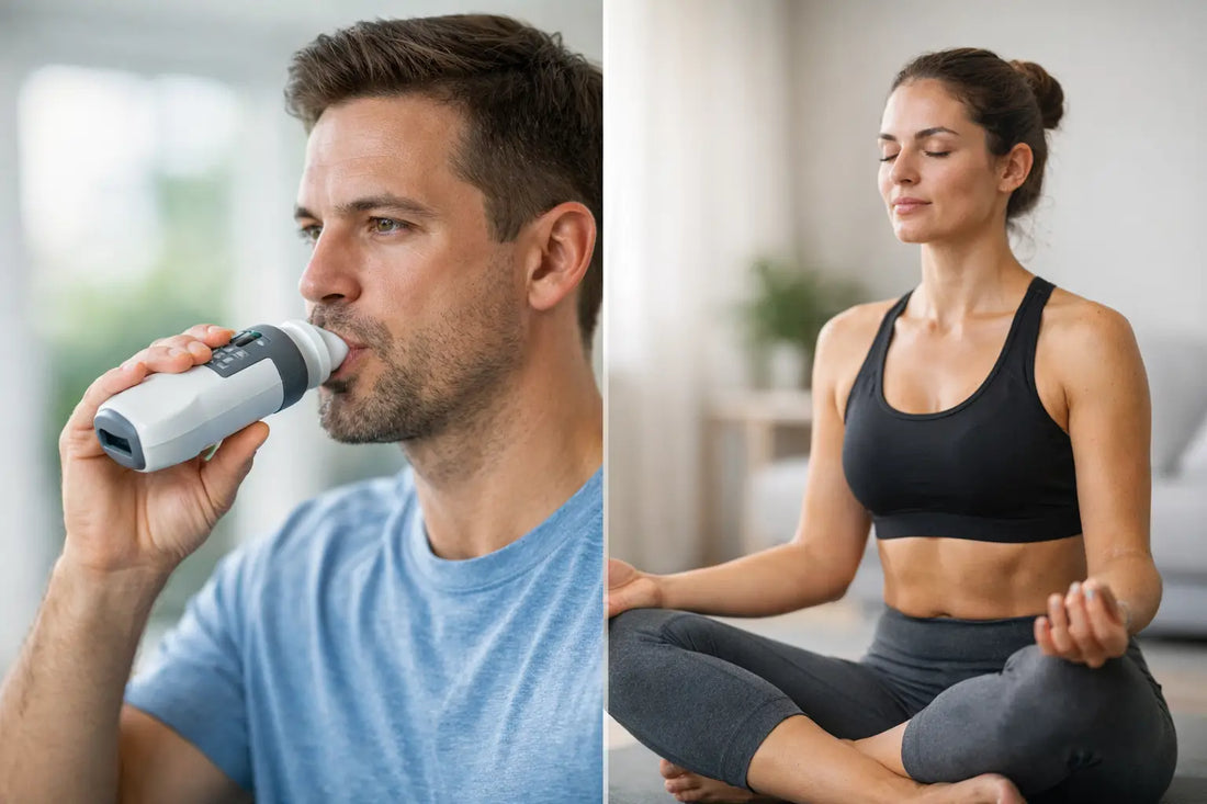 Breath Trainer vs Breathing Exercises