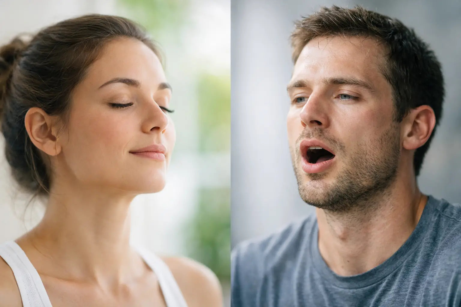 Nasal Breathing vs Mouth Breathing