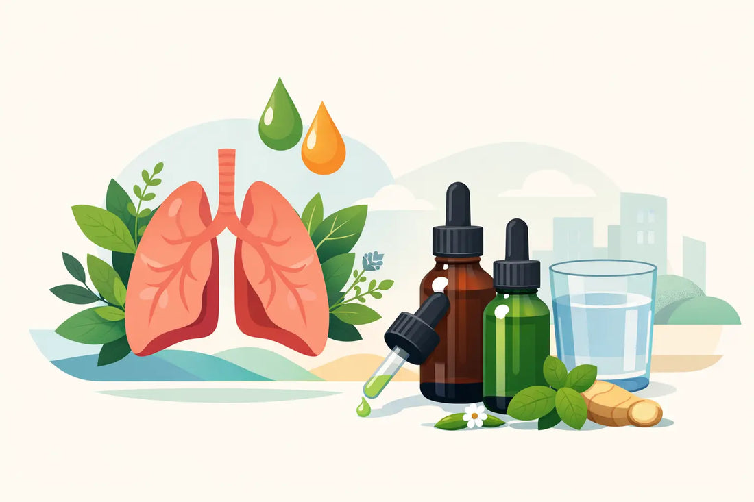 Best Herbal Drops for Lungs That Actually Fit Daily Life