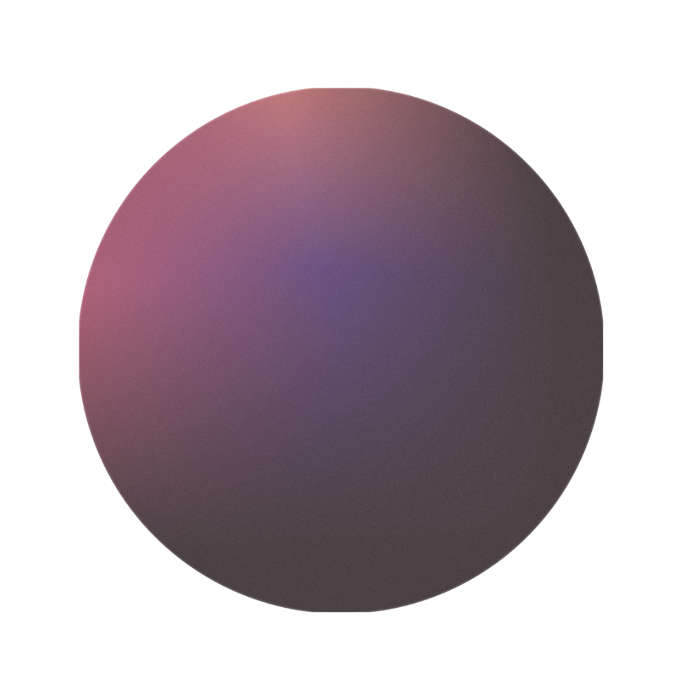 Gradient purple to black color swatch on a white background