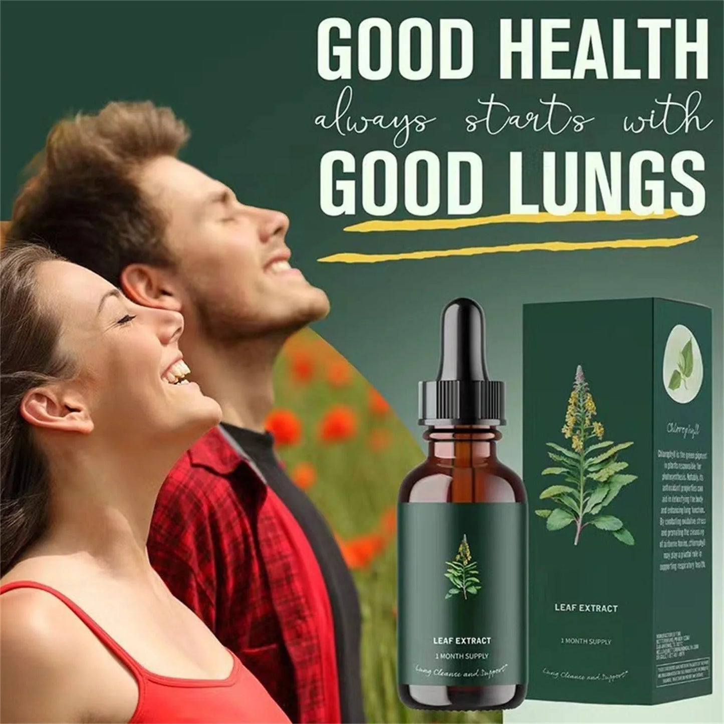 Mullein Leaf Extract - Support Nose Cleanse & Respiratory Function for Healthy Breathing - Natural Supplement Healthy Gifts